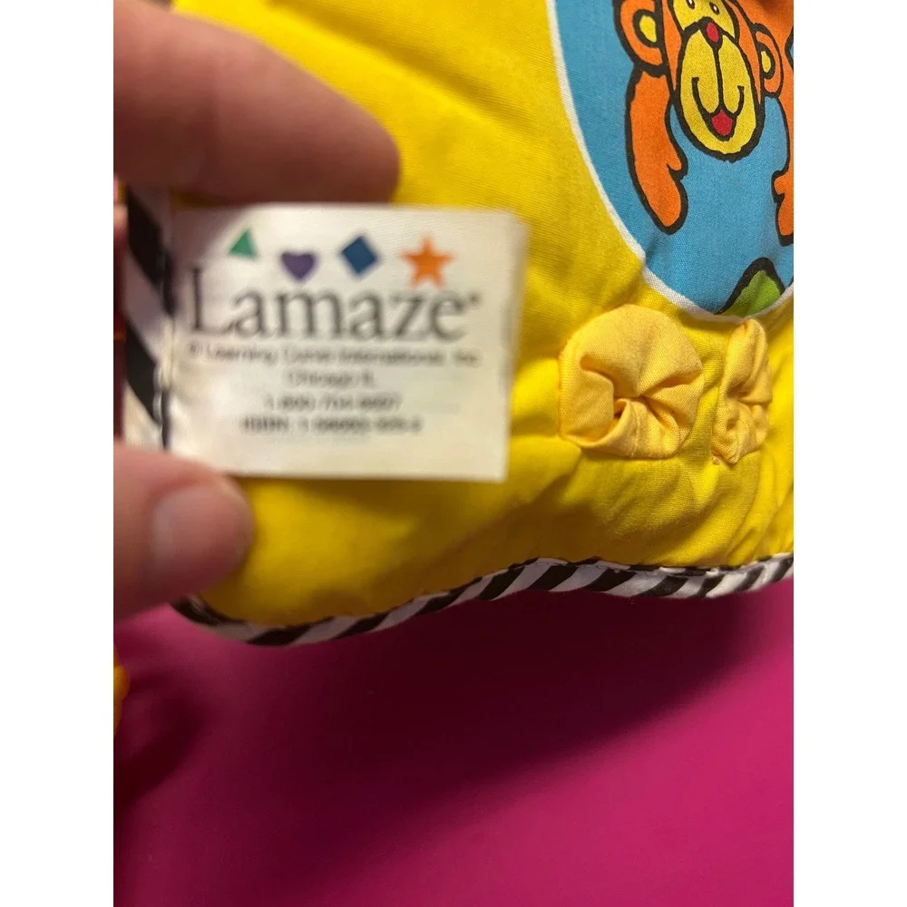 Lamaze Baby Connection Soft Activity Book Lot Monkey Animal Sounds Counting 3pc